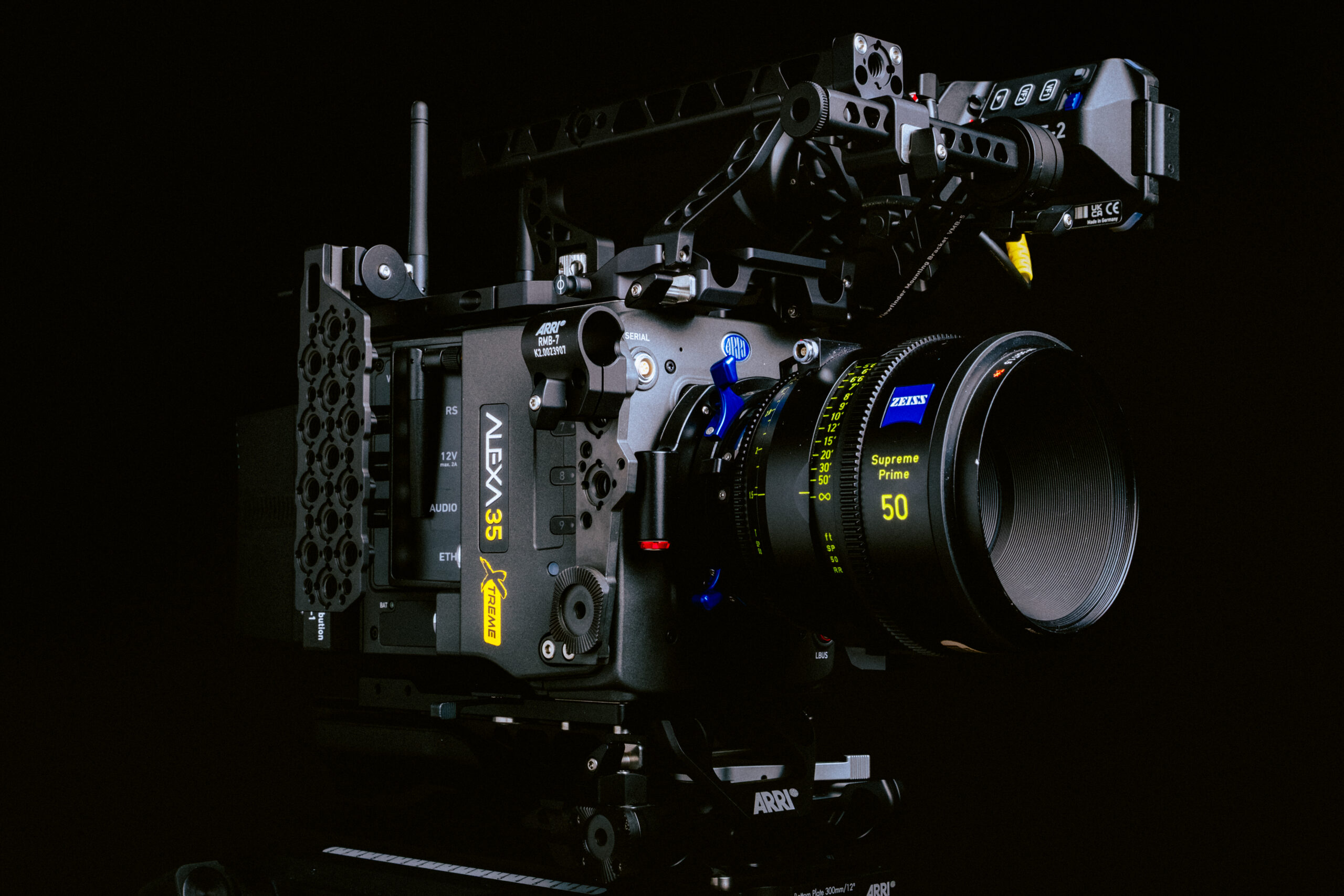 ARRI ALEXA 35 Xtreme cinema camera configured for high-speed production